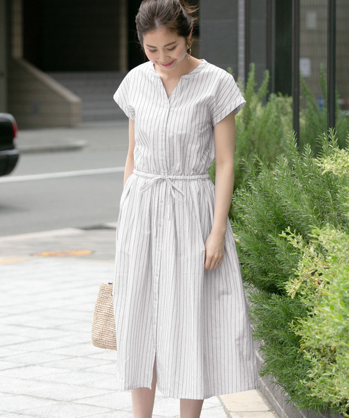 Urban Research Sonny Label アーバンリサーチサニーレーベル の ストライプシャツワンピース ワンピース Wear