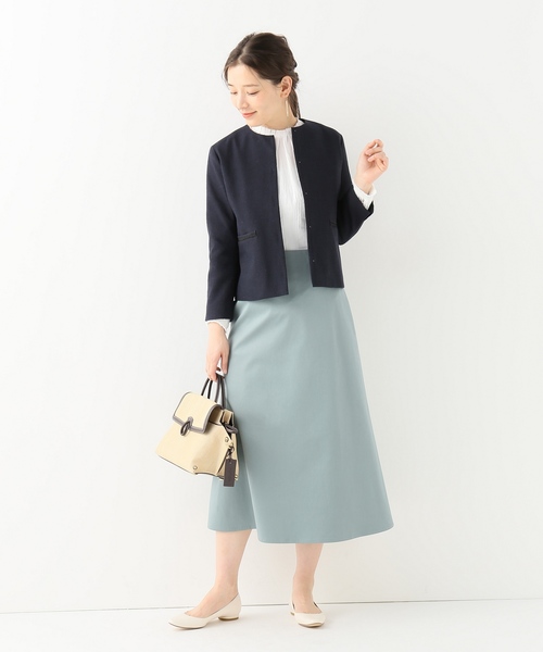 セール】スラブノーカラージャケット◇（ノーカラージャケット）｜IENA