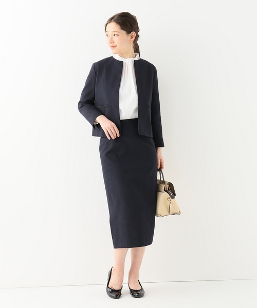 IÉNA ノーカラージャケット セール】スラブノーカラージャケット◇（ノーカラージャケット）｜IENA