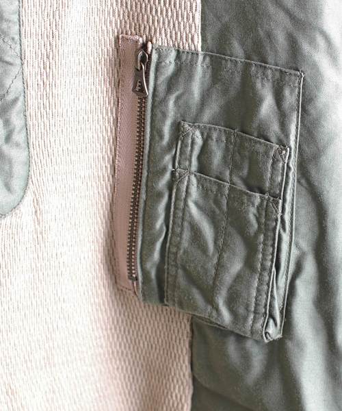 meagratia（メアグラーティア）の「Military polo shirt（ポロシャツ・メンズ・ネイビー/カーキ/ブラウン・3/4/1/2）」の10枚目の写真
