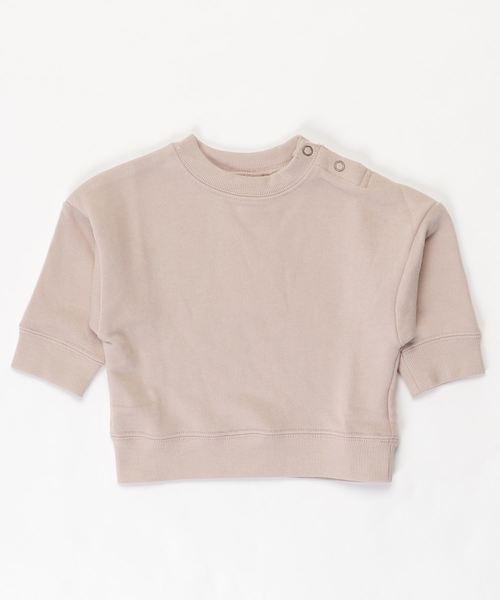 SUNDAYS SUN(サンデイズ サン)の「親子お揃いドルマントレーナー(キッズサイズ)(Tシャツ/カットソー・キッズ・キャメル/モスグリーン/ベージュ/アイボリー・130/80/90/95/100/110/120)」の7枚目の写真