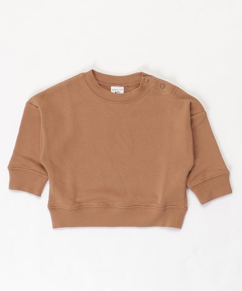 SUNDAYS SUN(サンデイズ サン)の「親子お揃いドルマントレーナー(キッズサイズ)(Tシャツ/カットソー・キッズ・キャメル/モスグリーン/ベージュ/アイボリー・130/80/90/95/100/110/120)」の9枚目の写真