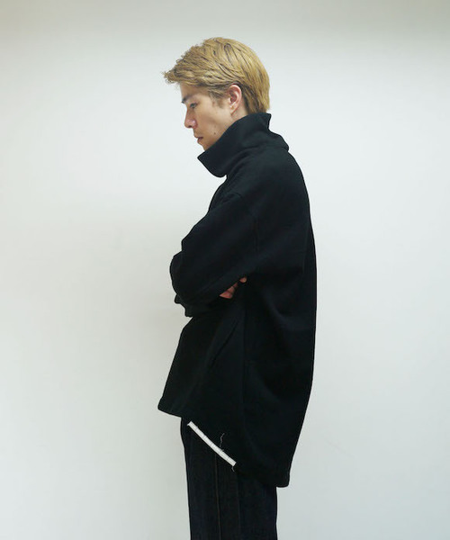 my beautiful landlet（マイビューティフルランドレット）の「my beautiful landret Vintage Sweat（スウェット・メンズ・ブラック・S/M）」の2枚目の写真
