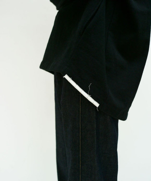 my beautiful landlet（マイビューティフルランドレット）の「my beautiful landret Vintage Sweat（スウェット・メンズ・ブラック・S/M）」の4枚目の写真