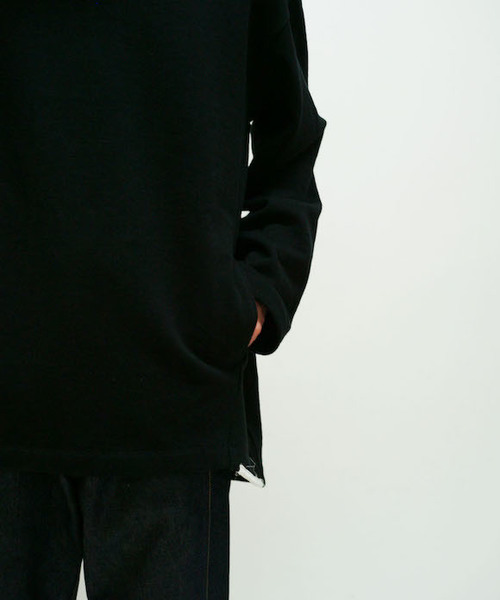 my beautiful landlet（マイビューティフルランドレット）の「my beautiful landret Vintage Sweat（スウェット・メンズ・ブラック・S/M）」の5枚目の写真