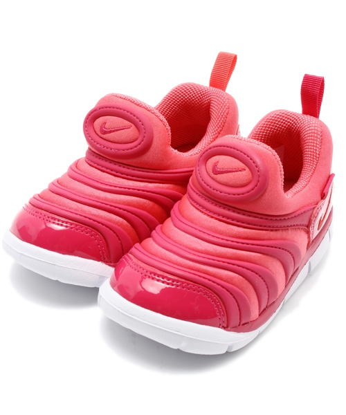 NIKE（ナイキ）の「ベビー キッズ ナイキ ダイナモ フリー NIKE DYNAMO FREE TD（スニーカー・キッズ・ピンク/ネイビー・12cm/16cm/13cm/15cm/14cm）」の2枚目の写真