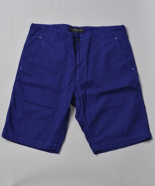 SHIPS GENERAL SUPPLY（シップスジェネラルサプライ）の「SGS: オーバーダイ バミューダショーツ■（チノパンツ・メンズ・ブルー・X-LARGE/LARGE/MEDIUM/SMALL）」の9枚目の写真