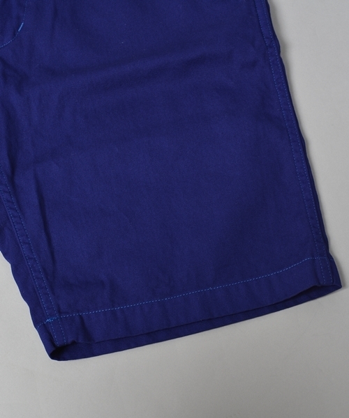 SHIPS GENERAL SUPPLY（シップスジェネラルサプライ）の「SGS: オーバーダイ バミューダショーツ■（チノパンツ・メンズ・ブルー・X-LARGE/LARGE/MEDIUM/SMALL）」の5枚目の写真