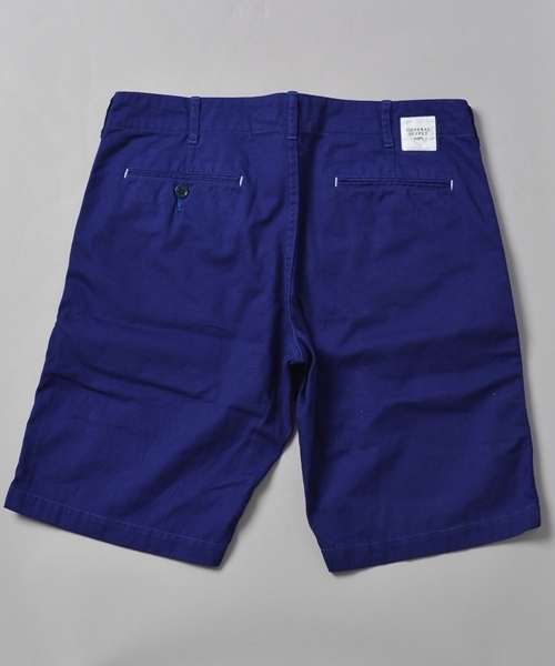 SHIPS GENERAL SUPPLY（シップスジェネラルサプライ）の「SGS: オーバーダイ バミューダショーツ■（チノパンツ・メンズ・ブルー・X-LARGE/LARGE/MEDIUM/SMALL）」の11枚目の写真
