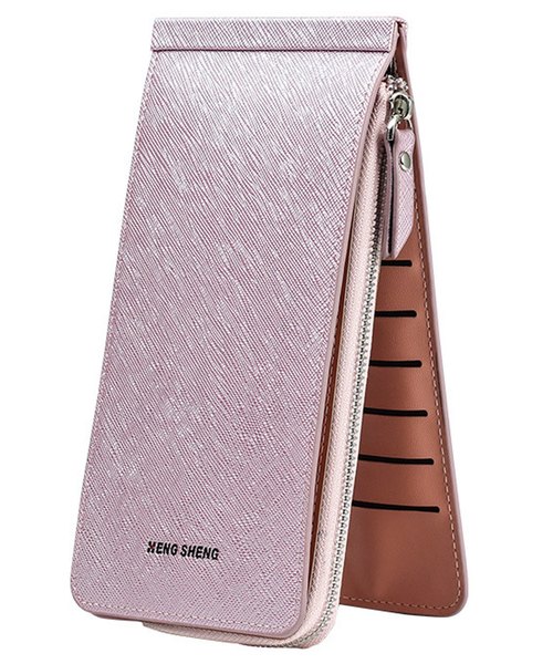 DAY CLOSET（デイ クローゼット）の「きれいめ両面ダブルカードポケットカードケース（カードケース・レディース・ブラック/パープル/ネイビー/ブラウン/レッド/ピンク/ブロンズ/ベビーピンク・ONE SIZE）」の4枚目の写真