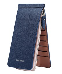 きれいめ両面ダブルカードポケットカードケース