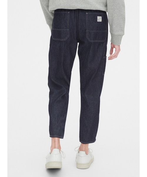GAP（ギャップ）の「80年代風ワーカー リラックステーパードジーンズ（デニムパンツ・メンズ・インディゴブルー・S/M/L/XL/XS）」の2枚目の写真