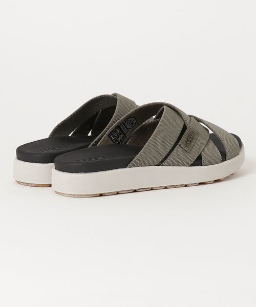 KEEN（キーン）の「ELLE  SLIDE / エル スライド（サンダル・レディース・オリーブ・25cm/24.5cm/22.5cm/23cm/23.5cm/24cm）」の2枚目の写真
