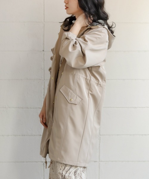 Bou Jeloud（ブージュルード）の「グログラン配色ライナー付モッズ