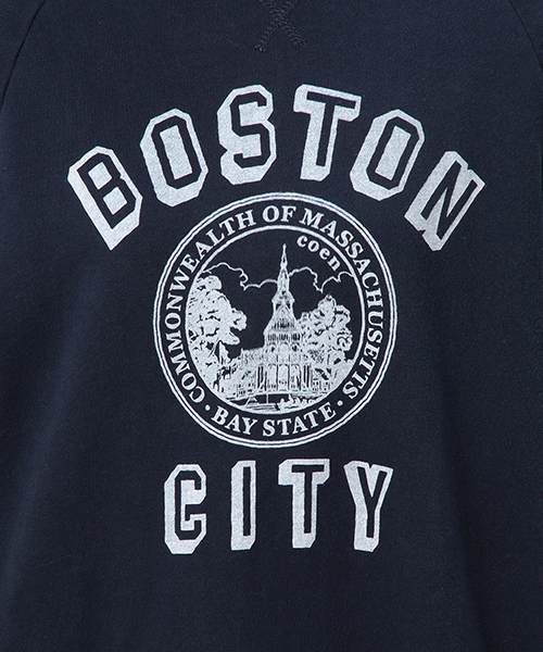 coen（コーエン）の「裏毛ロゴプリントワンピース（ワンピース・レディース・ネイビー/グレー・LARGE/MEDIUM）」の17枚目の写真