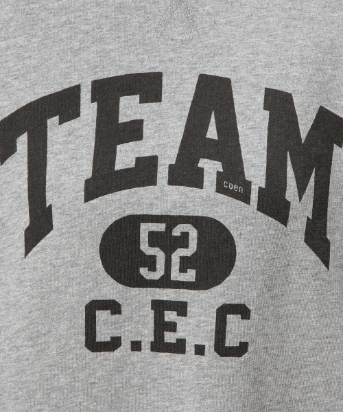 coen（コーエン）の「裏毛ロゴプリントワンピース（ワンピース・レディース・ネイビー/グレー・LARGE/MEDIUM）」の5枚目の写真