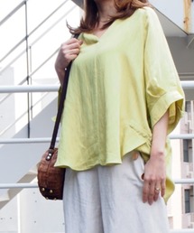 INTERPLANET | ＢＡＣＫリボンブラウス(シャツ/ブラウス)