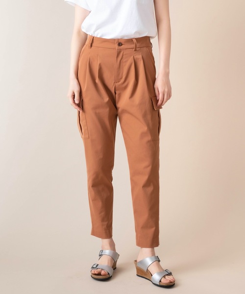 La SRIC(ラスリック)の「La SRIC/カーゴテーパードPT(その他パンツ・レディース・ライトカーキ/ブラック/テラコッタ・38)」の6枚目の写真