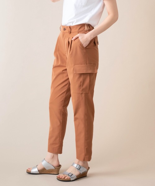 La SRIC(ラスリック)の「La SRIC/カーゴテーパードPT(その他パンツ・レディース・ライトカーキ/ブラック/テラコッタ・38)」の13枚目の写真
