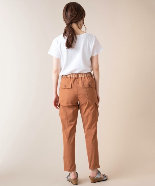 La SRIC(ラスリック)の「La SRIC/カーゴテーパードPT(その他パンツ・レディース・ライトカーキ/ブラック/テラコッタ・38)」の11枚目の写真