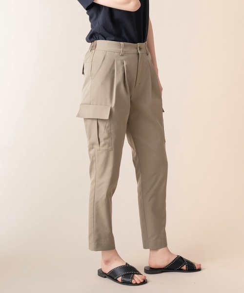 La SRIC(ラスリック)の「La SRIC/カーゴテーパードPT(その他パンツ・レディース・ライトカーキ/ブラック/テラコッタ・38)」の17枚目の写真