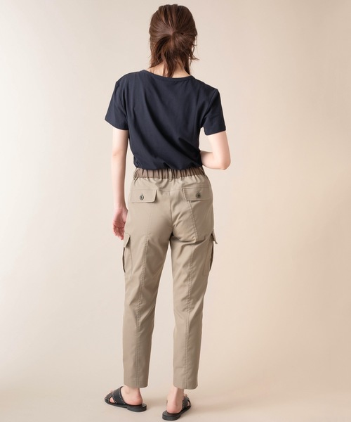 La SRIC(ラスリック)の「La SRIC/カーゴテーパードPT(その他パンツ・レディース・ライトカーキ/ブラック/テラコッタ・38)」の15枚目の写真