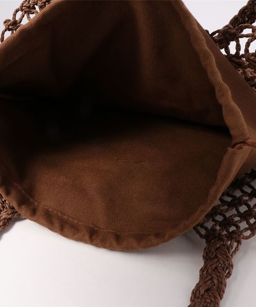 LOWRYS FARM（ローリーズファーム）の「キンチャクツキペーパートート　864037（トートバッグ・レディース・ベージュ/ブラウン/グレー・FREE）」の16枚目の写真