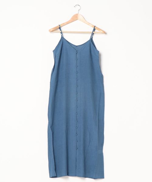 FUN.TRINITY(ファン トリニティー)の「楊柳キャミワンピース(ワンピース・レディース・アイボリー/ミント/ブルー/ピンク・M)」の5枚目の写真