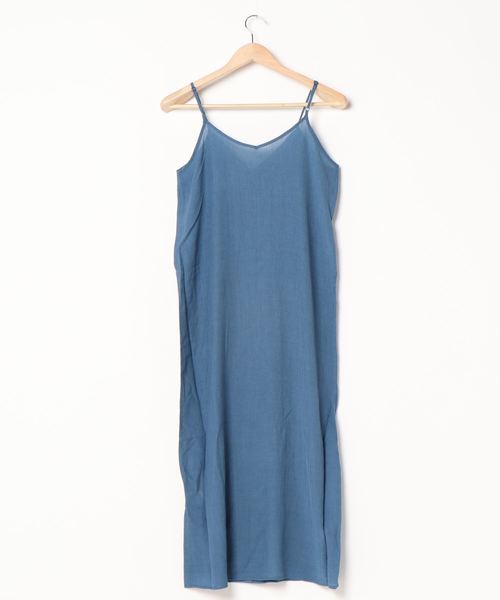 FUN.TRINITY(ファン トリニティー)の「楊柳キャミワンピース(ワンピース・レディース・アイボリー/ミント/ブルー/ピンク・M)」の7枚目の写真