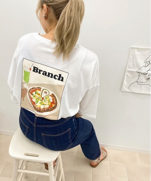 apres jour（アプレジュール）の「アボカドベアーT【ZOZOTOWN限定アイテム】（Tシャツ/カットソー・レディース・ブラック/グレー系その他/チャコールグレー/ホワイト系その他/その他/ライトホワイト/ホワイト系その他2/ダークグレー/グレー/ホワイト/スモークグレー/オフホワイト・フリー）」の2枚目の写真