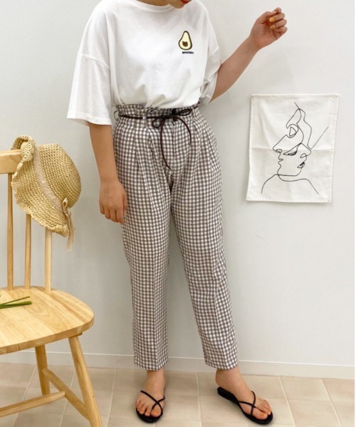 apres jour（アプレジュール）の「アボカドベアーT【ZOZOTOWN限定アイテム】（Tシャツ/カットソー・レディース・ブラック/グレー系その他/チャコールグレー/ホワイト系その他/その他/ライトホワイト/ホワイト系その他2/ダークグレー/グレー/ホワイト/スモークグレー/オフホワイト・フリー）」の21枚目の写真