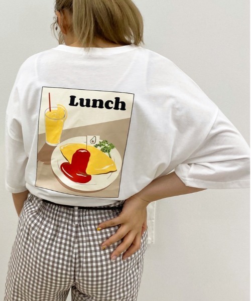 apres jour（アプレジュール）の「アボカドベアーT【ZOZOTOWN限定アイテム】（Tシャツ/カットソー・レディース・ブラック/グレー系その他/チャコールグレー/ホワイト系その他/その他/ライトホワイト/ホワイト系その他2/ダークグレー/グレー/ホワイト/スモークグレー/オフホワイト・フリー）」の19枚目の写真