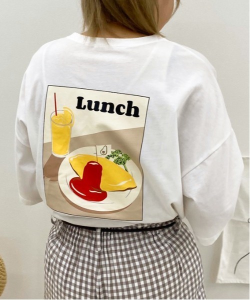 apres jour（アプレジュール）の「アボカドベアーT【ZOZOTOWN限定アイテム】（Tシャツ/カットソー・レディース・ブラック/グレー系その他/チャコールグレー/ホワイト系その他/その他/ライトホワイト/ホワイト系その他2/ダークグレー/グレー/ホワイト/スモークグレー/オフホワイト・フリー）」の20枚目の写真