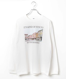 WEGO | WEGO/＊2020秋＊シティフォトプリントロンT(Tシャツ/カットソー)