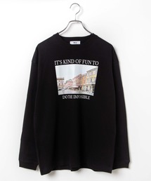 WEGO | WEGO/＊2020秋＊シティフォトプリントロンT(Tシャツ/カットソー)