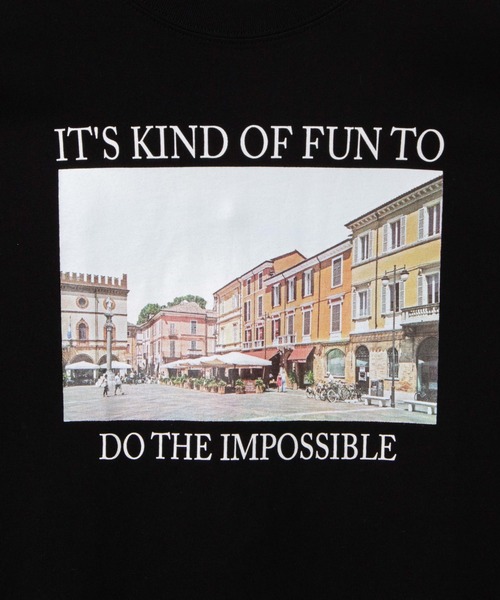 WEGO(ウィゴー)の「WEGO/シティフォトプリントロンT(Tシャツ/カットソー・レディース・ホワイト/ブラック・LARGE/MEDIUM/SMALL)」の9枚目の写真