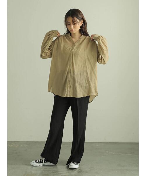 【本日限定大幅値下げ】Ameri vintage シースルー 長袖 シャツ 2025年最新】ameri vintage トップス シースルーの人気アイテム