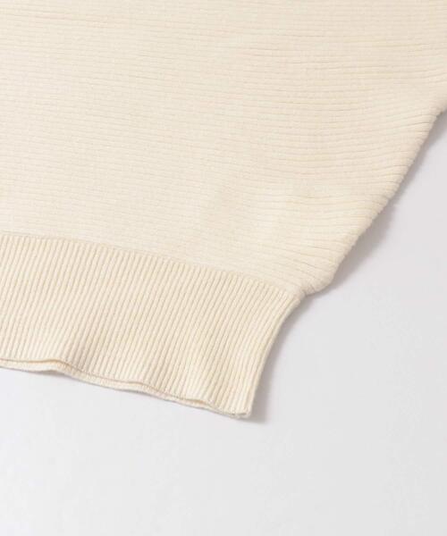 SENSE OF PLACE by URBAN RESEARCH（センスオブプレイスバイアーバンリサーチ）の「ストレッチボートネックドルマンセーター（ニット/セーター・レディース・アイボリー/ライトカーキ/ブラック/パープル/ブルー・FREE）」の11枚目の写真