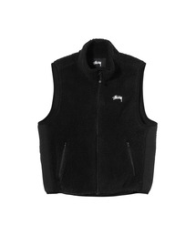 Stussy ボア ベスト ブラック STUSSY（ステューシー）｜ベスト（ブラック系）一覧 - WEAR