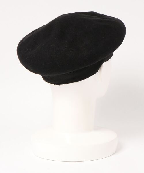 prose verse（プロズヴェール）の「マッチウールシンプルベレー帽（ハンチング/ベレー帽・レディース・ライトグレー/ブラック/グレイッシュベージュ・ﾌﾘ-）」の4枚目の写真