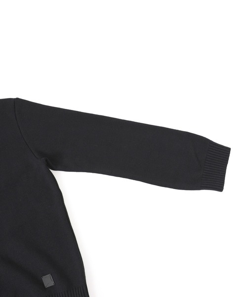 F(エフ)(エフ)の「【F】DOUBLE ZIP DRIVERS KNIT(ニット/セーター・メンズ・ブラック・1/2)」の11枚目の写真