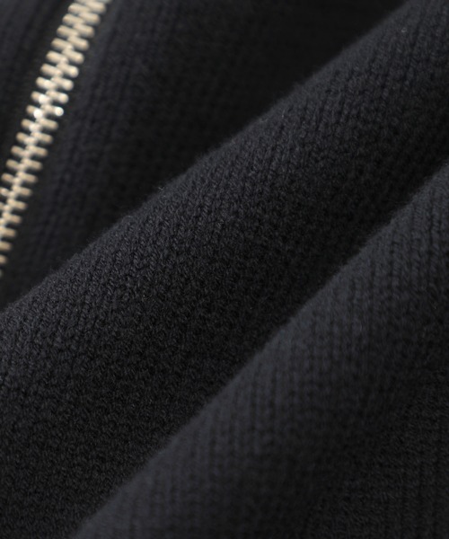 F(エフ)(エフ)の「【F】DOUBLE ZIP DRIVERS KNIT(ニット/セーター・メンズ・ブラック・1/2)」の7枚目の写真