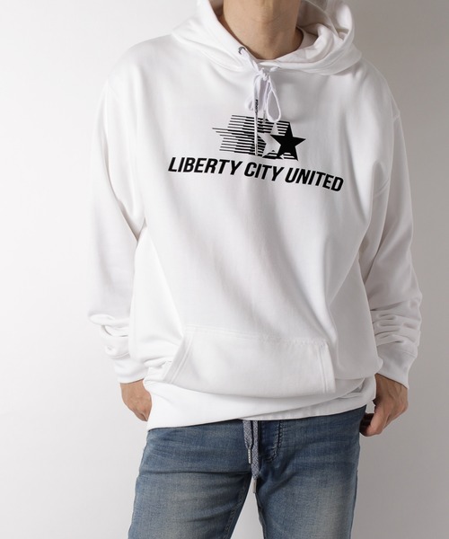 LIBERTY CITY（リバティシティ）の「【LIBERTY CITY/リバティーシティ】 [SPEEDSTARS] ルーズフィット・パーカー（パーカー・メンズ・グレー/ブラック/ホワイト・2/3）」の18枚目の写真