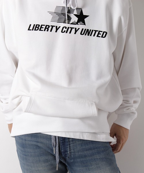 LIBERTY CITY（リバティシティ）の「【LIBERTY CITY/リバティーシティ】 [SPEEDSTARS] ルーズフィット・パーカー（パーカー・メンズ・グレー/ブラック/ホワイト・2/3）」の14枚目の写真