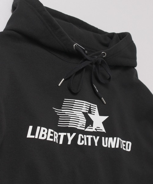 LIBERTY CITY（リバティシティ）の「【LIBERTY CITY/リバティーシティ】 [SPEEDSTARS] ルーズフィット・パーカー（パーカー・メンズ・グレー/ブラック/ホワイト・2/3）」の5枚目の写真