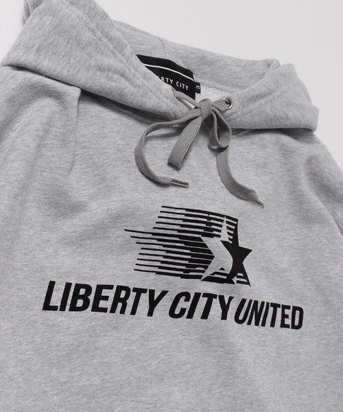 LIBERTY CITY（リバティシティ）の「【LIBERTY CITY/リバティーシティ】 [SPEEDSTARS] ルーズフィット・パーカー（パーカー・メンズ・グレー/ブラック/ホワイト・2/3）」の12枚目の写真
