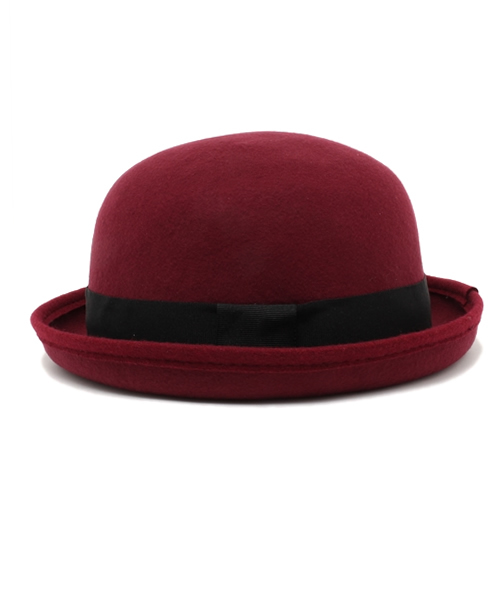 WEGO(ウィゴー)の「WEGO/ボーラーハット(ハット・レディース・ブラック/ワイン・FREE)」の4枚目の写真