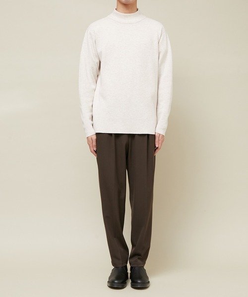 ADAM ET ROPE'（アダムエロペ）の「ミラノリブ ハイネック プルオーバー（ニット/セーター・メンズ・ホワイト系その他2/ベージュ系その他2/オレンジ系その他3・M/L）」の8枚目の写真