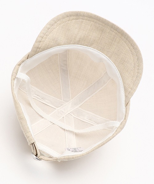 COMME CA ISM（コムサイズム）の「耳付きキャップ(ベビーサイズ)（キャップ・キッズ・ベージュ/ネイビー・MEDIUM/LARGE）」の8枚目の写真