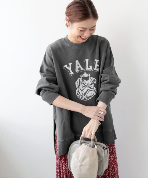 【美品】 ジャーナルスタンダード 製品染めカレッジスリットスウェット セール】セイヒンゾメカレッジスリットスウェット◇（スウェット